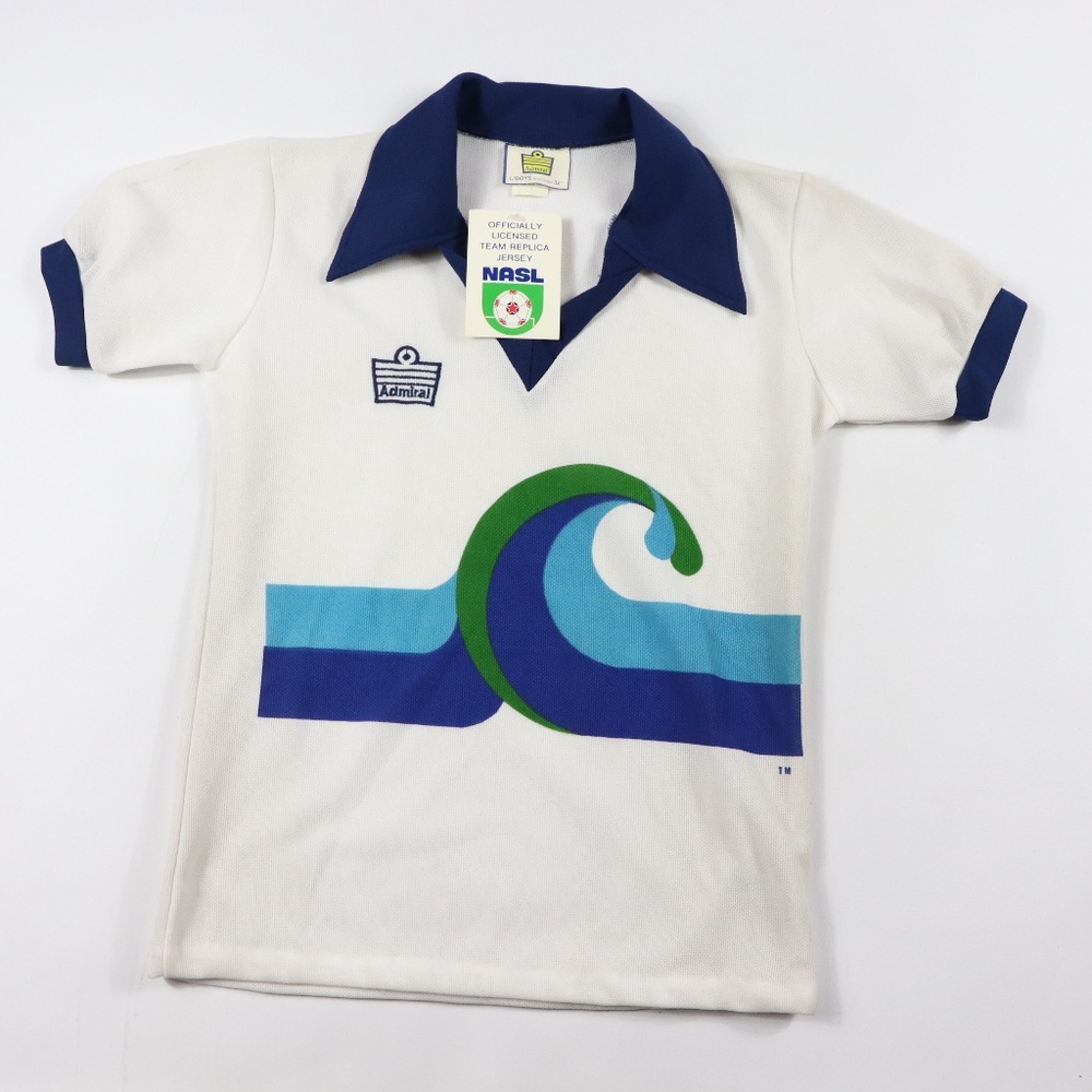 80s New Youth Large California Surf Soccer Jersey
